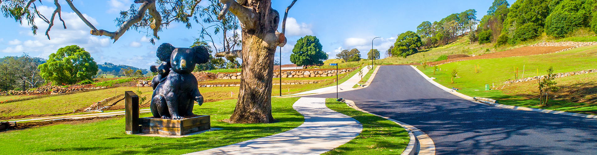 Koala Public Art Residential Estate Goonellabah Lismore